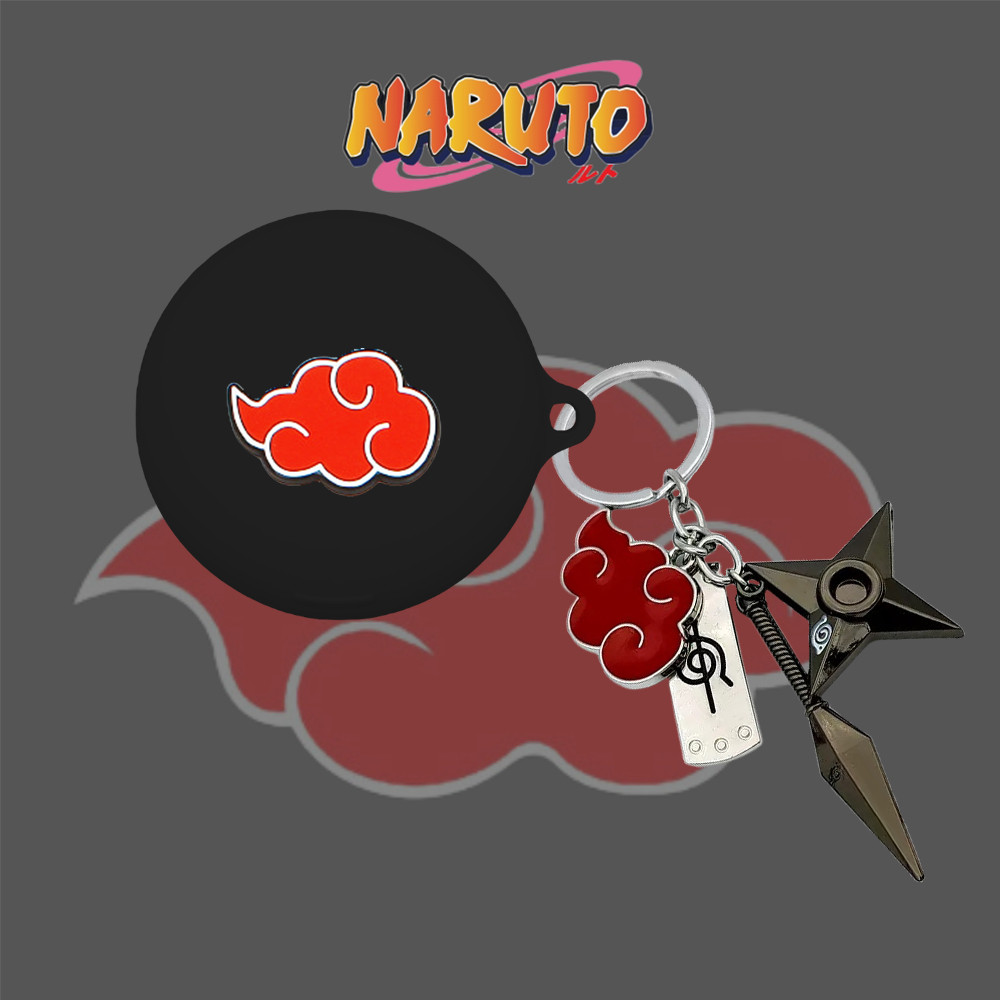 for Anker Soundcore Sleep A30 Case Naruto Anime Keychain Cartoon Silicone Soft Case Suitable for Sou