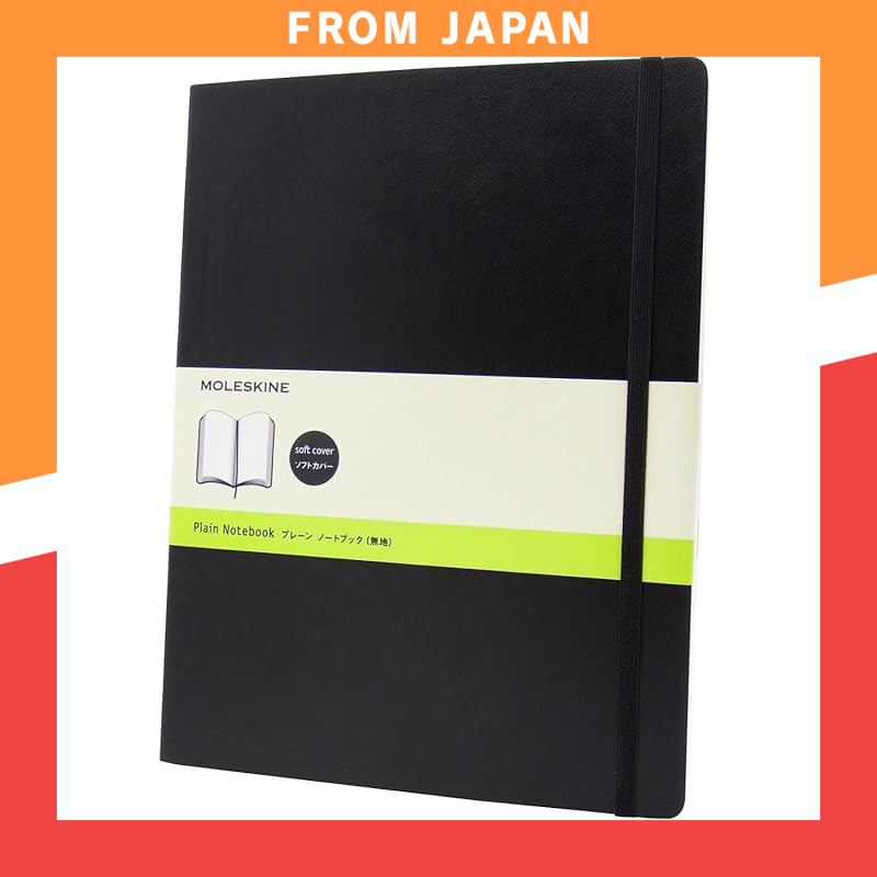 Moleskine Classic Soft Notebook Plain XL QP623 Black