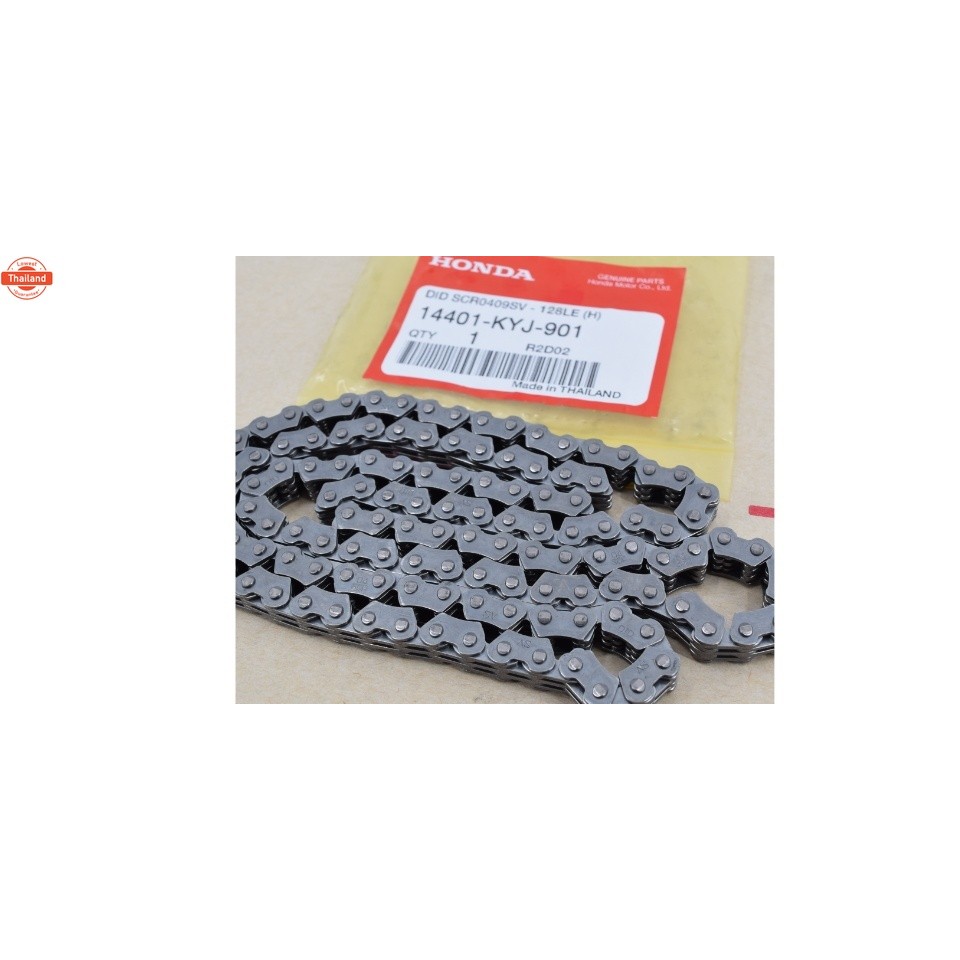 โซ่ราวลิ้น CRF250 แท้ศูนย์ฮอนด้า 128ข้อ price/1ชิ้น 14401-KYJ-901