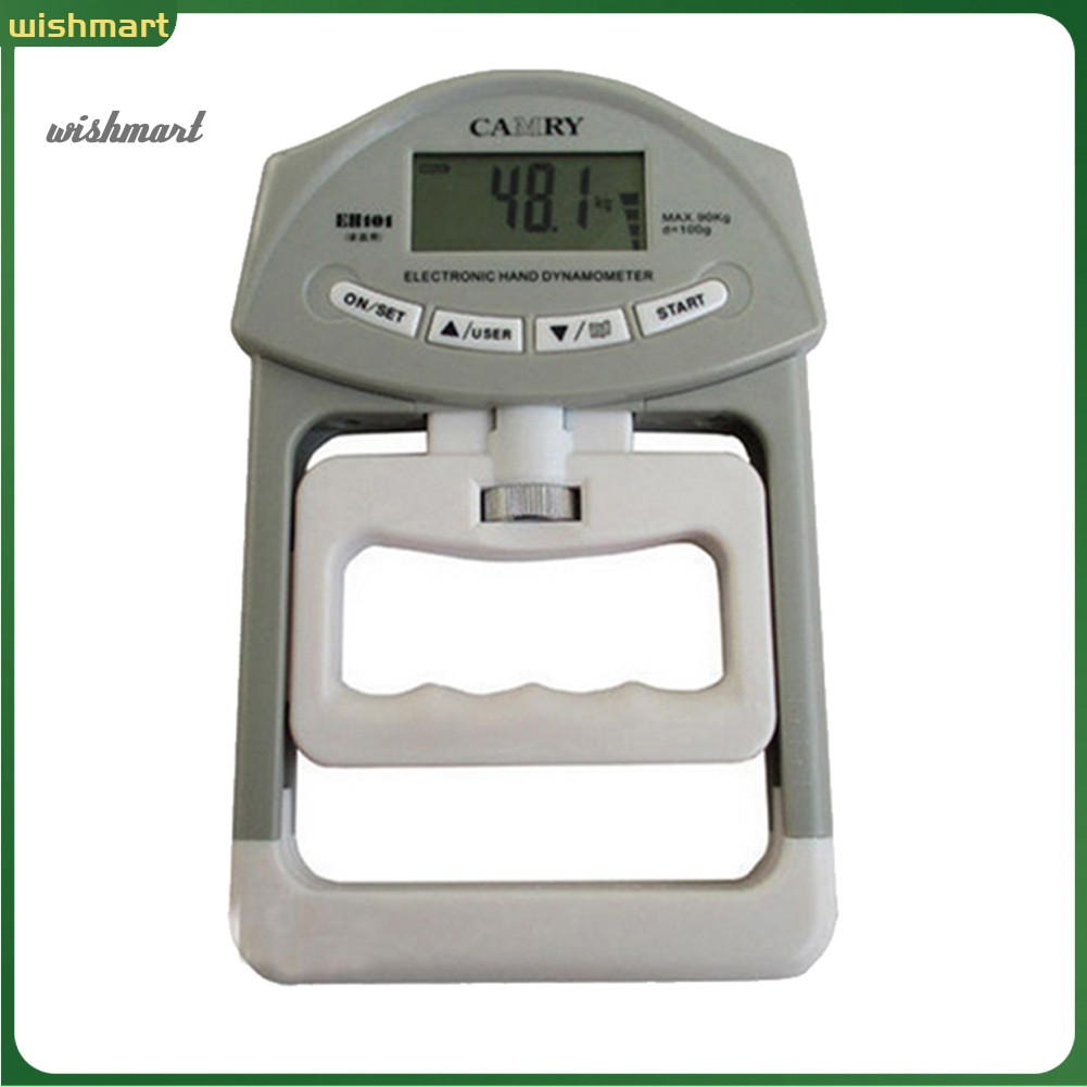 [WM] 198lb/90kg Electronic Digital LCD Hand Grip Strength Dynamometer วัดเมตร