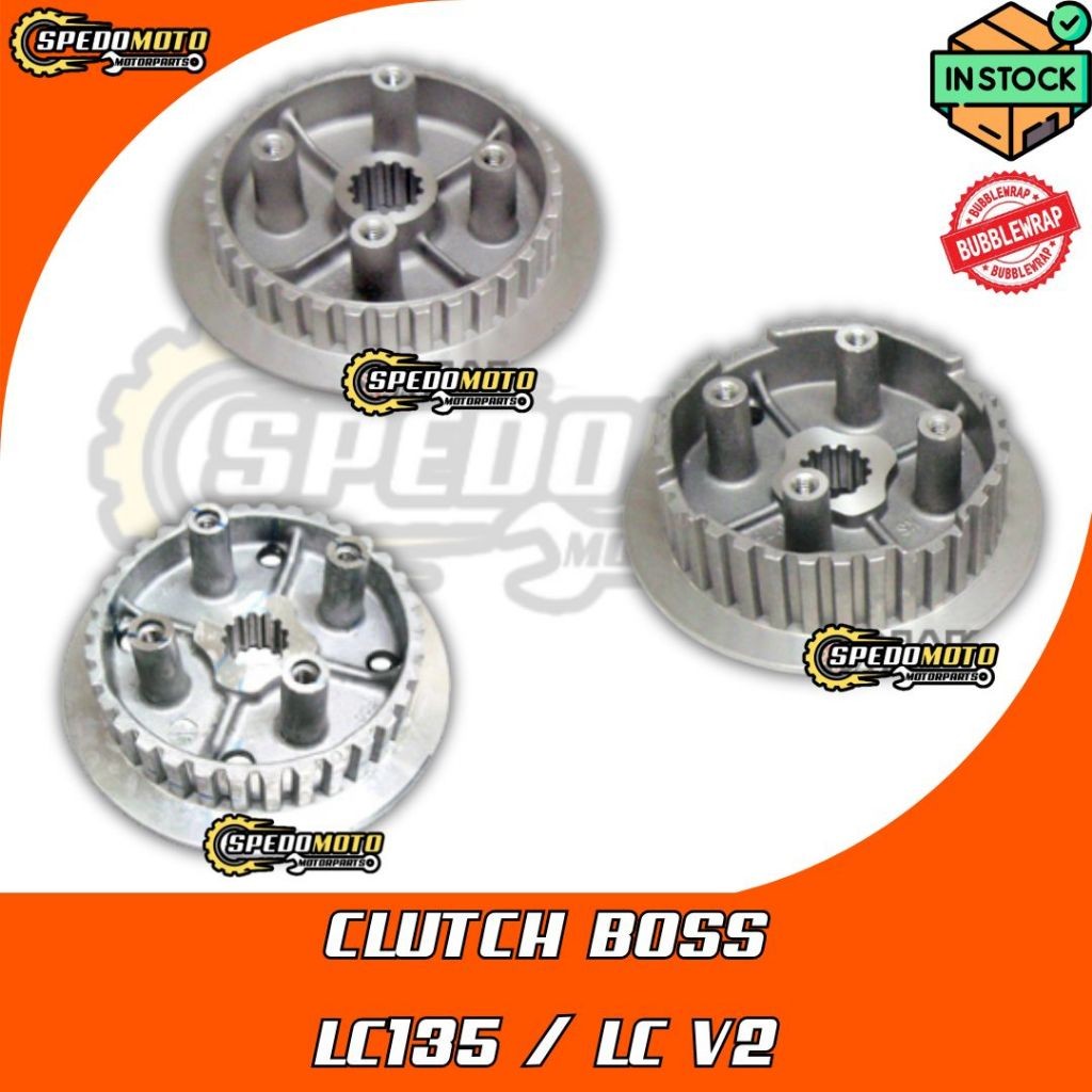 CLUTCH BOSS YAMAHA LC135 CENTER CLUTCH LC V1 / V2 (3 VARIATIONS)