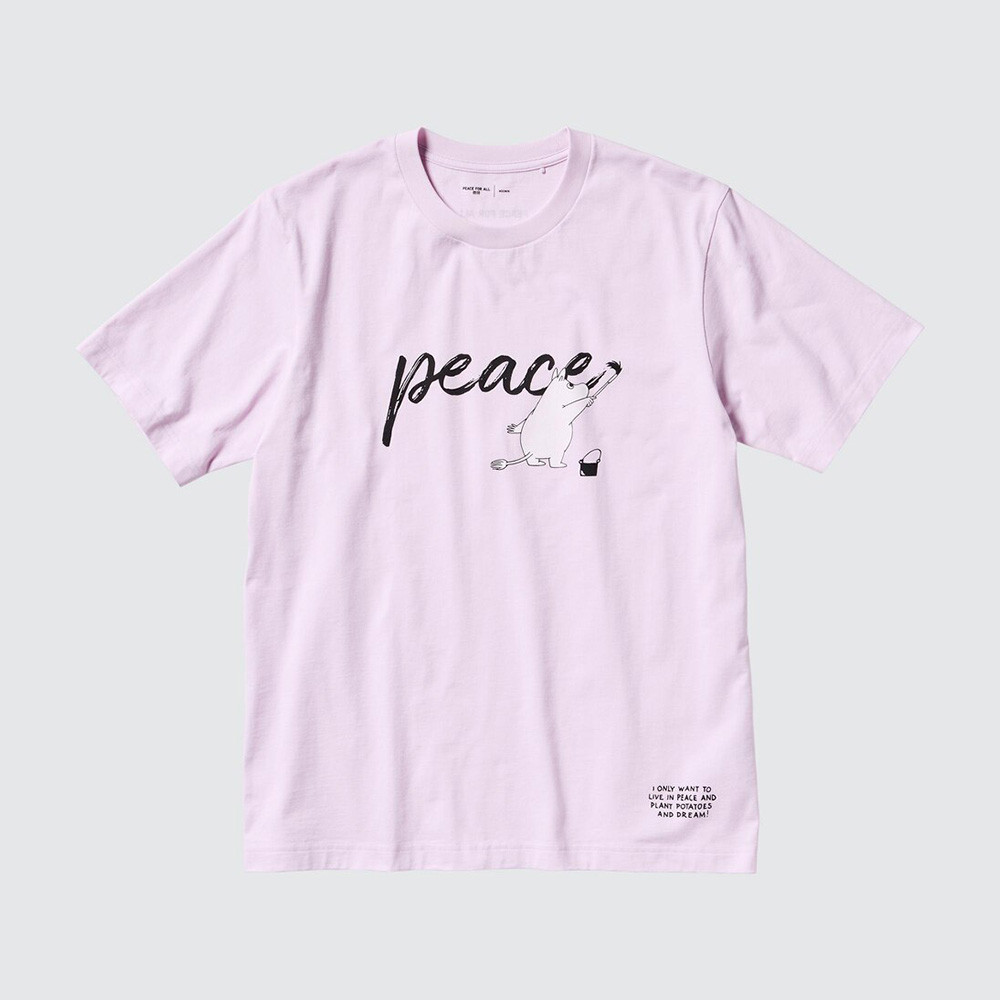 เสื้อยืดแขนสั้นพรีเมี่ยมสำหรับผู้ชายและผู้หญิง ออกแบบลายพิมพ์มูมิน