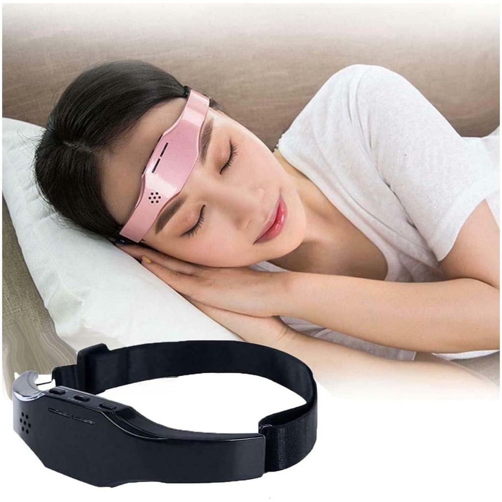 Electric Head Massager Migraine Pain Relax Device Headache Relief Aid Therapy. (Black)