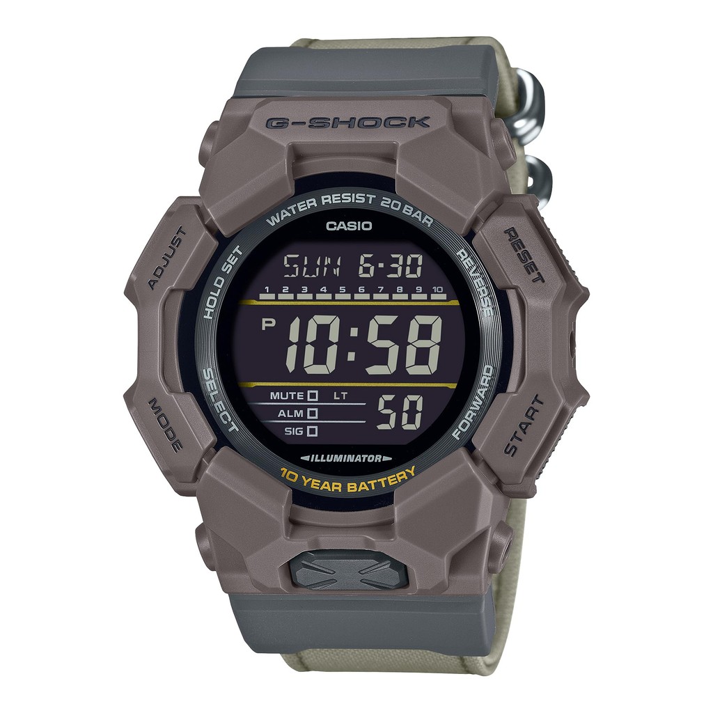 Casio  G-Shock CORDURA/re/cor  Plastic  GD-010CE-5JF  Men, Brown