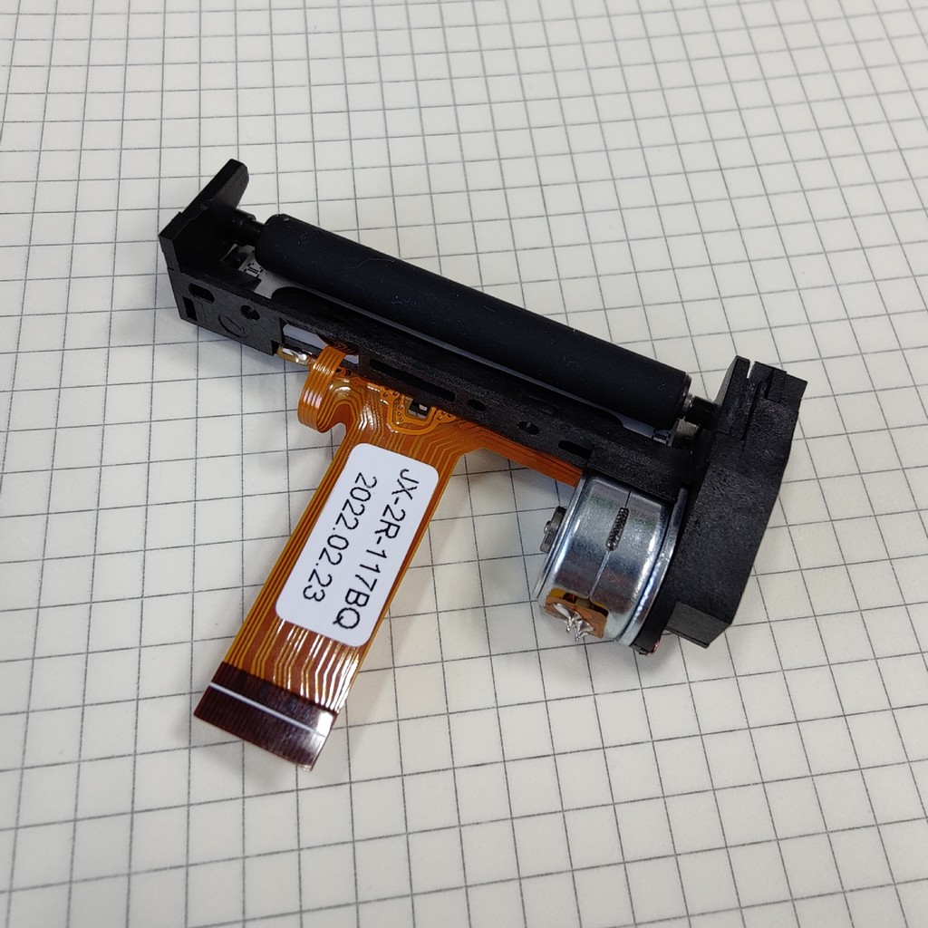 Fine Core JX-2R-17BQ 7 ซม. 58 มม. หัวพิมพ์ฉลากแบบมีกาวในตัวความร้อน