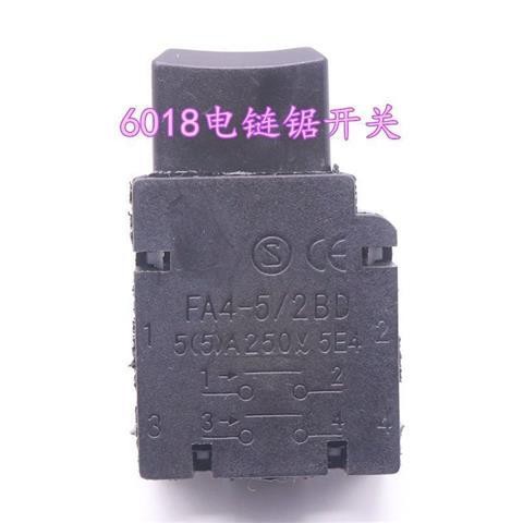380V405 สวิทช์เลื่อยโซ่ไฟฟ้า/สามขั้ว 5016/6018/สามขั้วเลื่อยไฟฟ้าในครัวเรือน Logging Saw สวิทช์โซ่ 6TJ8