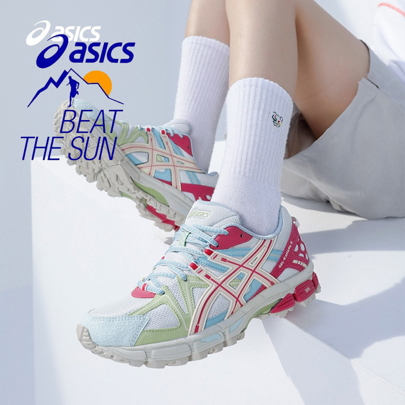 Asics gel-K8 รองเท้าวิ่งกีฬาดูดซับแรงกระแทกและทนต่อการสึกหรอรองเท้าลําลองเดินป่าระบายอากาศสําหรับทั้