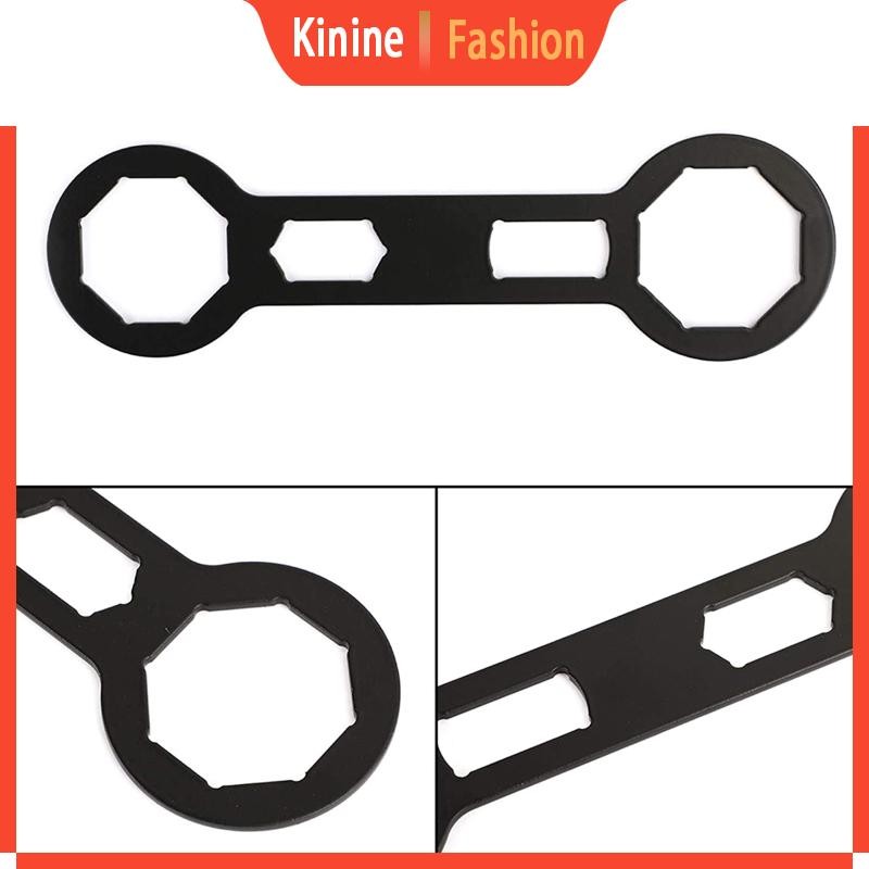 KIN Dual สําหรับหัวส้อมประแจ 1 81in 2 16in 46 มม.50 มม. Dirt Bike เครื่องมือส้อมหมวก Remover Workman