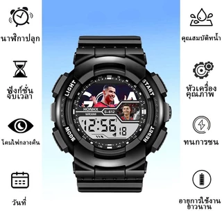 นาฬิกาสปอร์ตกันน้ําอิเล็กทรอนิกส์ สไตล์ใหม่สำหรับเด็ก