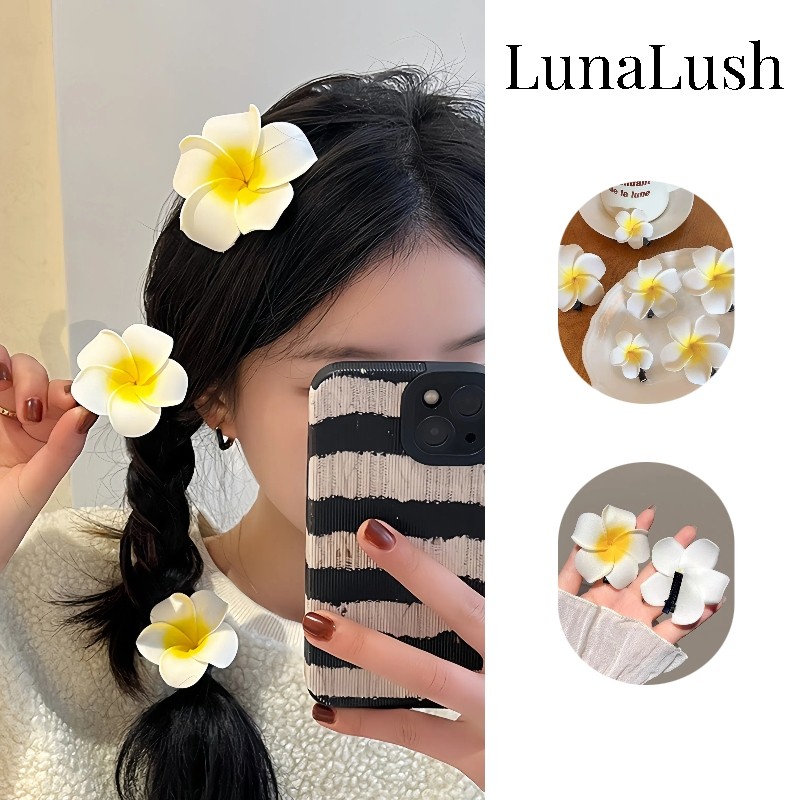 LunaLush✨ พร้อมส่ง กิ๊ฟดอกลีลาวดีปลอม ดอกไม้ตกแต่งหลากสีสัน สดใส ดอกไม้ปลอม "VO-12"