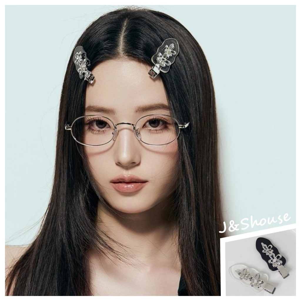 Kิ๊บร้อยพลอยแบบ Y2K สไตล์เกาหลี สำหรับตกแต่งผมและใบหน้า