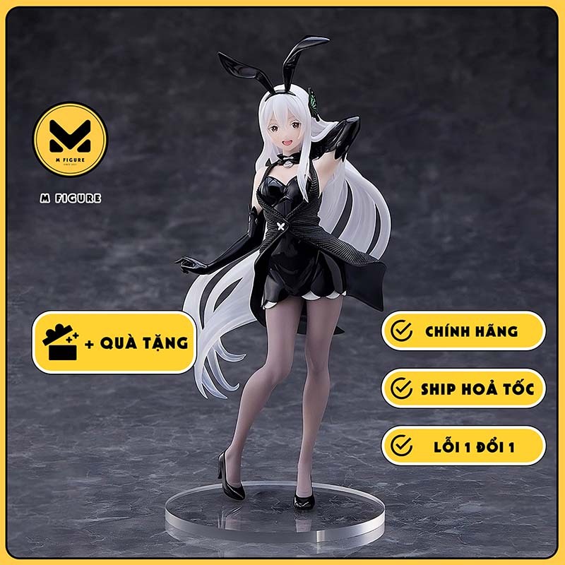 ของแท้ ECHIDNA MODEL - Re:zero - ฟิกเกอร์ Coreful - Bunny Ver (Taito)