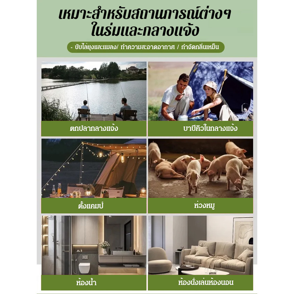 🌿กำจัดยุงในรัศมี 80 เมตร🛡️ธูปกันยุงสมุนไพร ยาจุดไล่ยุงโกฐจุฬาลัมพา อุปกรณ์ป้องกันแมลงในบ้าน เผาไหม้8ชม. กันยุงธรรมชาติ เหมาะใช้ในบ้าน-สวน ปลอดภัยแม่และเด็ก - รูปที่ 5