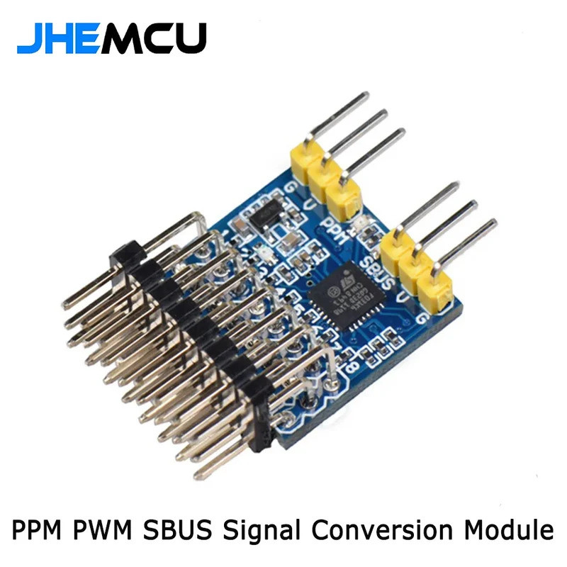 JHEMCU SPP-SBUS 8CH SPP Converter 15A 3.3-20V สําหรับ PPM PWM SBUS สัญญาณแปลง FLYSKY IA6B FRSKY X8R 