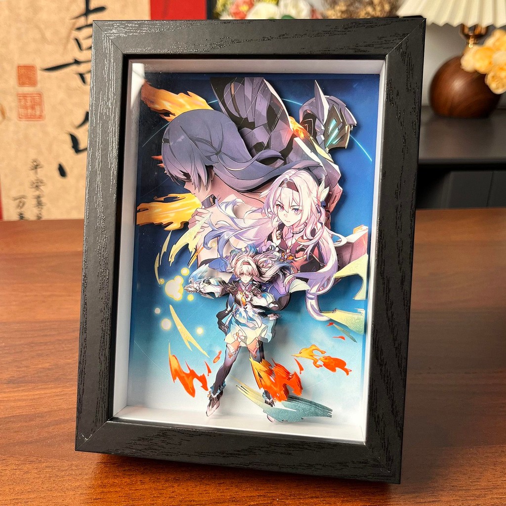 Premium Selection#Honkai Star Rail Flowing Firefly Game Merchandise3D 3D Painting Birthday Gift Orna