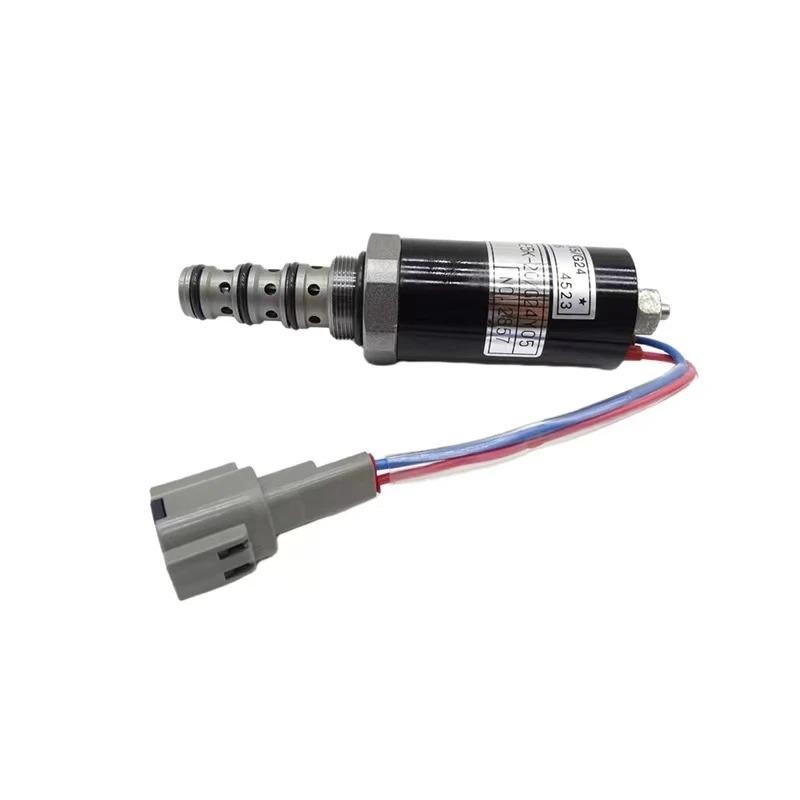 ชิ้นส่วนรถขุด Kato HD820 1023 รถขุดนักบินปั๊มโซลินอยด์วาล์วแบบหมุน KWE5K-20/G24Y05