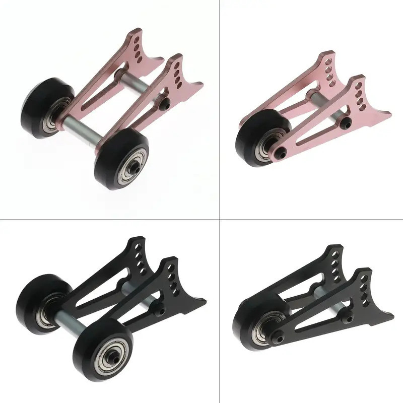 โลหะปรับ Wheelie Bar สําหรับ Tamiya CW-01 CW01 กล่องอาหารกลางวัน RC รถอะไหล่อัพเกรดอุปกรณ์เสริม