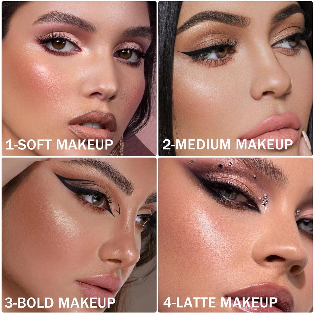 PROFESSIONAL MAKEUP Long Lasting Waterproof Eyeshadow Palette 11 Ultra-pigmented Shimmer & Matte Sha