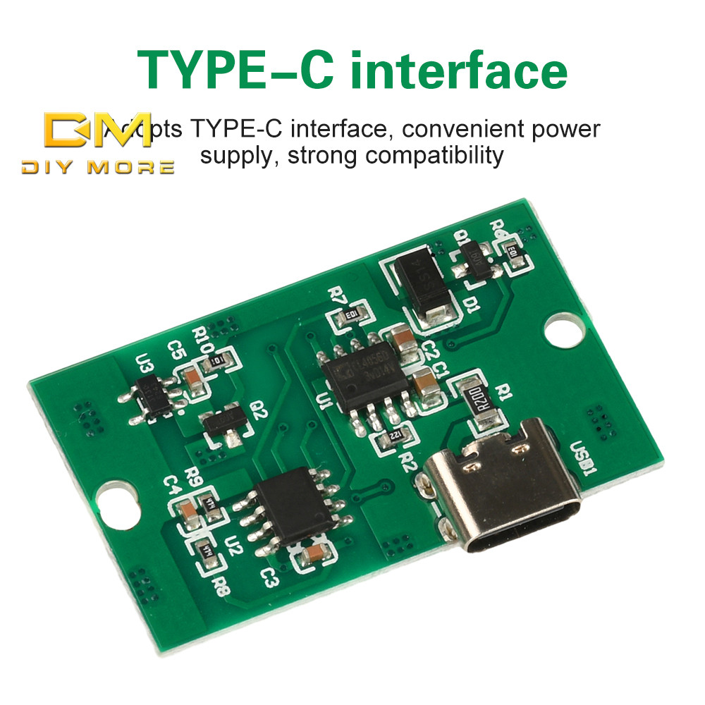 DIYMORE DC 5V จับสเปรย์โมดูลการทําให้เป็นละอองขนาดเล็กเครื่องพ่นสารเคมีไฟฟ้าสเปรย์ควบคุมบอร์ด TYPE C – โปรปัง