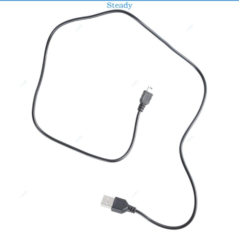 Steady USB 2 0 ชาย A ถึง Mini B 5-pin Cable Transfer Images สําหรับระบบ MP3 4 PDA GPS