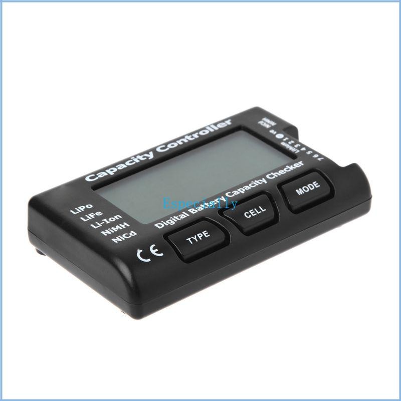 ESP RC CellMeter-7 เครื่องตรวจสอบความจุดิจิตอลสําหรับ Nicd NiMH LiPo LiFe Li-ion