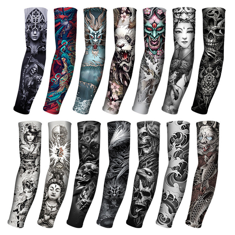 Arm Guards สำหรับจักรยาน ผ้าไหมน้ำแข็ง ลดความร้อนและป้องกันรังสียูวี ใช้ได้ดีเมื่อขี่จักรยานกลางแจ้ง