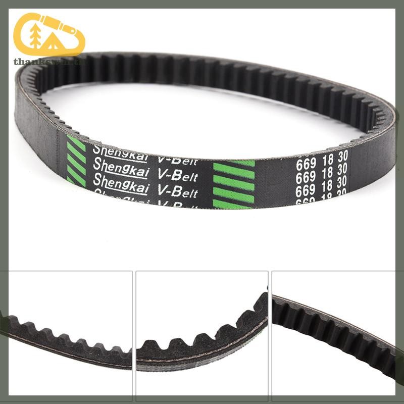 Thankswin ไดรฟ์เข็มขัด 669 18 30 สกู๊ตเตอร์ Moped 49cc 50cc Go Kart GY6 CVT สําหรับ TAOTAO Roketa th