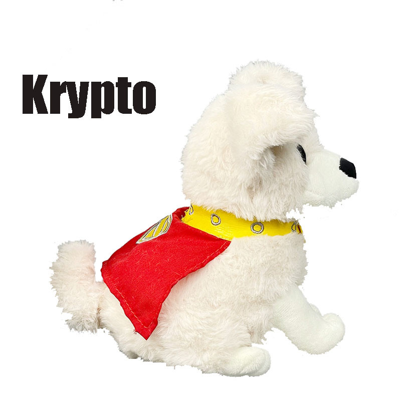 Superman Krypto the Superdog ตุ๊กตาของเล่นตุ๊กตา CuteCollectible สําหรับเด็ก