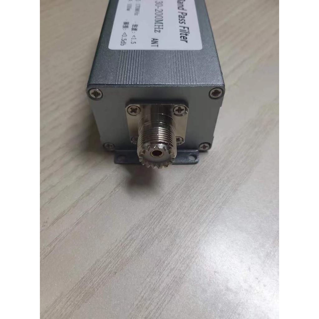 30-200MHz พร้อมตัวกรอง Pass BPF พร้อมตัวยึดหญิง Pass M