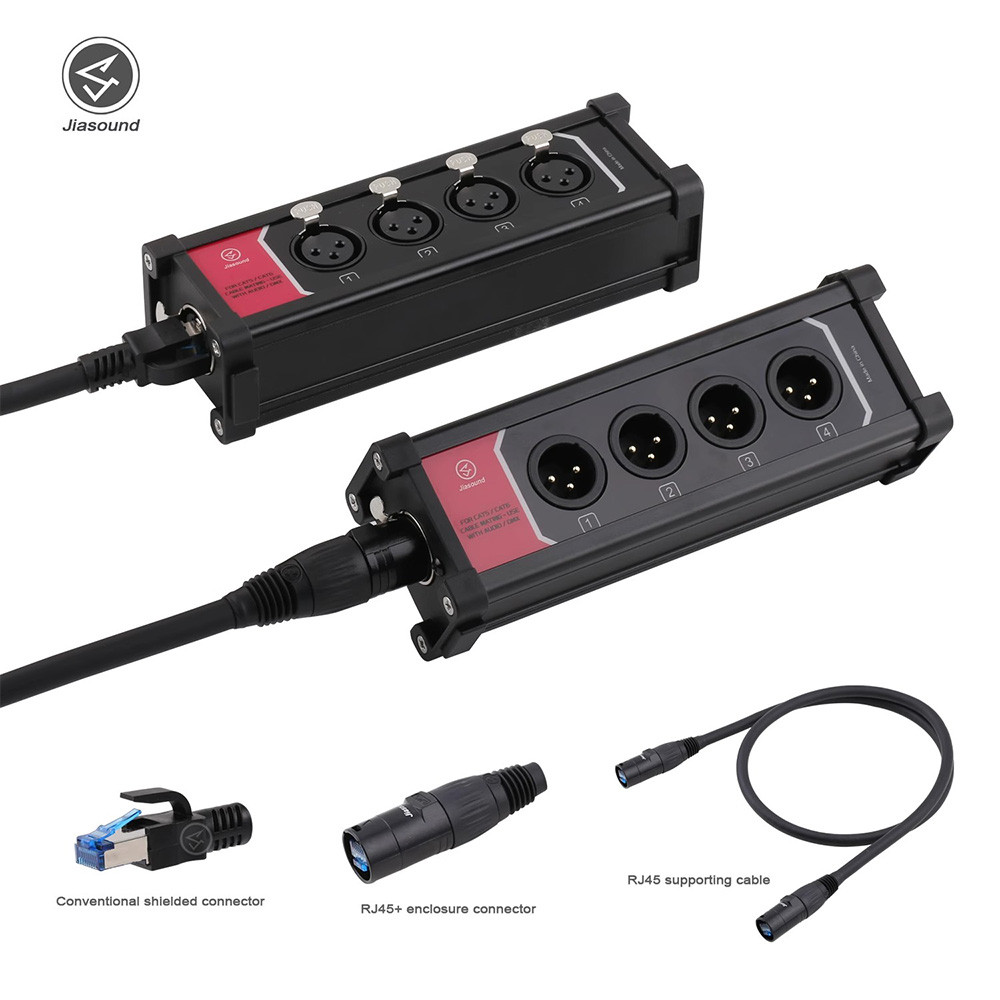 Jiasound 4 Channel 3 Pin Multi Network XLR Cable รูปที่ 7