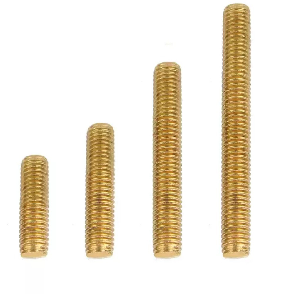 คอลัมน์ทองแดง สกรูทองเหลือง แถบฟัน ด้ายเต็ม ผ่านสกรู ก้านฟัน M2~M16【DTY-MB-1】