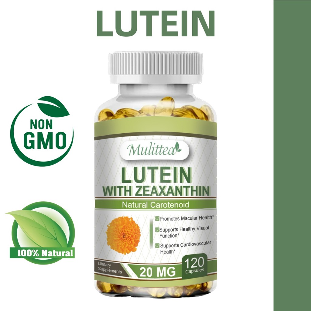 MULITTEA Lutein Supplement-ช่วยกรองแสงสีฟ้าและดูแลสุขภาพดวงตา