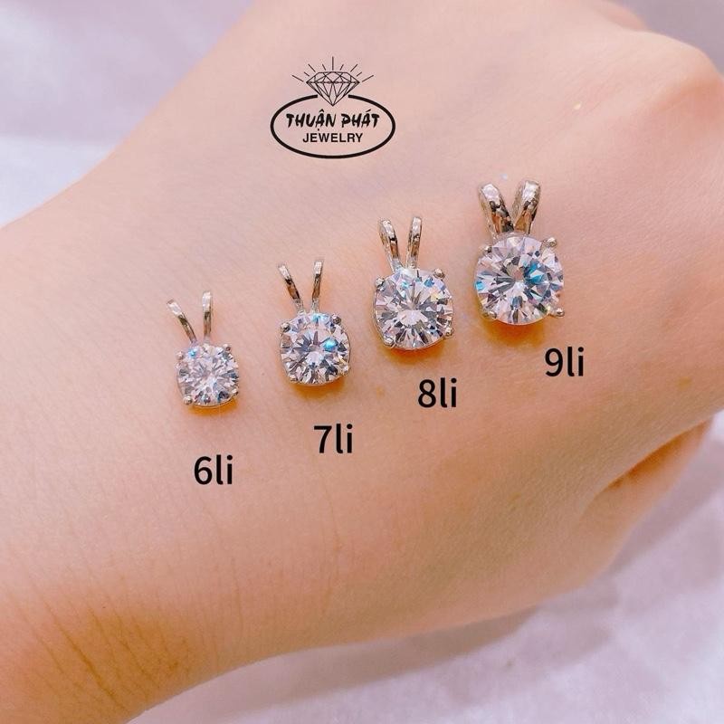 อุปกรณ์จี้ผู้หญิง ม0170 หูกระต่าย 6 มม., 7 มม., 8 มม., 9 มม. CZ หรูหราสร้อยคออิตาลีเงินเครื่องประดับ