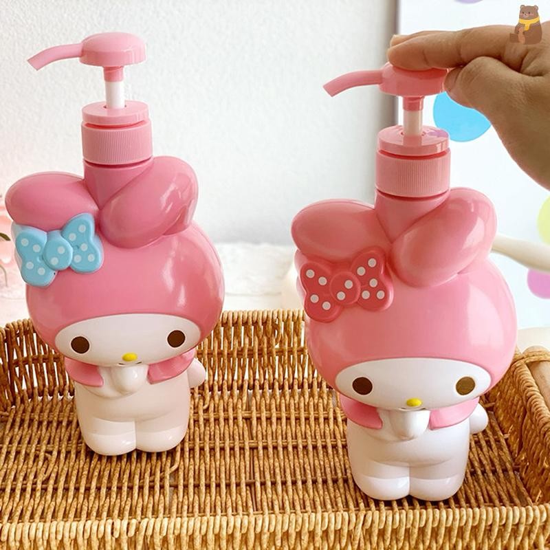 [TA] Ins Style Girly Heart My Melody Lotion Bottle Standing Bottle เจลอาบน้ํา แชมพู ขวดผงซักฟอก ขวดเ
