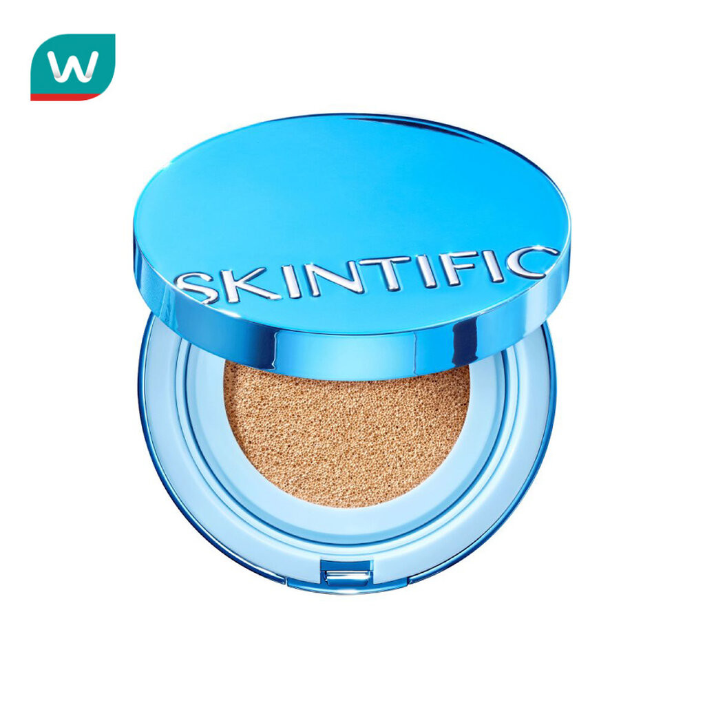 Skintific สคินทิฟฟิค เพอร์เฟกต์ สเตย์ เวลเวท แมทท์ คุชชั่น 11ก. 01N เนเชอรัล วานิลา