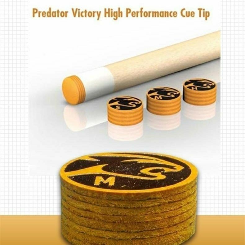 PREDATOR Jaguar Winner Leather Head Chinese American Billiard Cue Black Eight-Nine Ball Big Head Cue