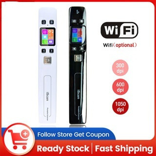 ⭐02 แบบพกพามือถือดิจิตอลไร้สาย WiFi 1050DPI LCD สํานักงานเอกสารภาพ JPG PDF ใบเสร็จรับเงิน A4 Mini