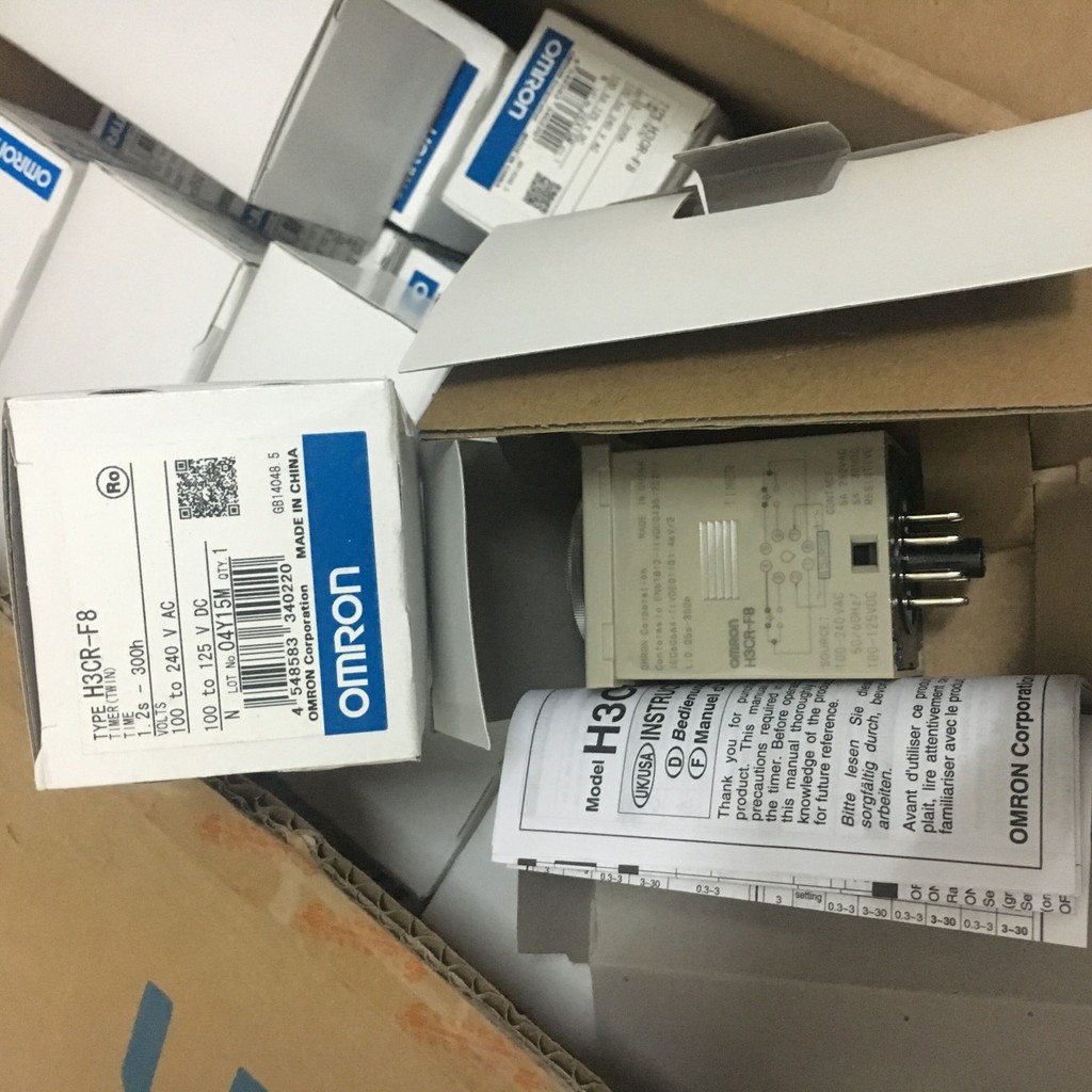 รีเลย์เวลา H3CR-A8 A A8E H3CR-F8 H8L H3CA-8 8H A H7CN-ALN XLN