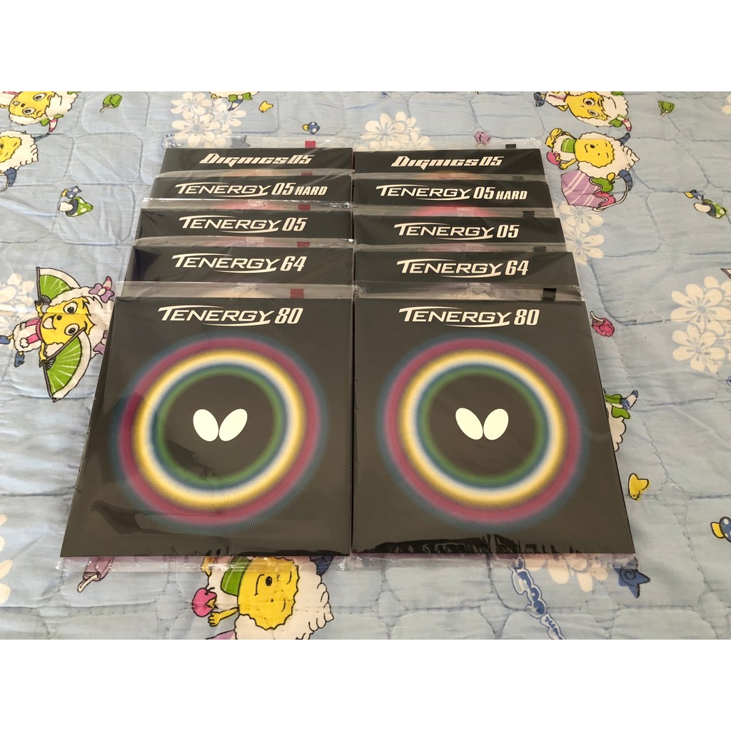 [Butterfly T05 Set Rubber T80/T05 Hard D05/D09c] แท้จากจีน