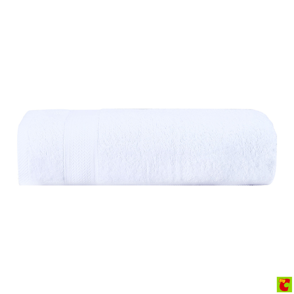 เบสิโค ผ้าขนหนู MT ขนาด 27x54 นิ้ว สีขาว