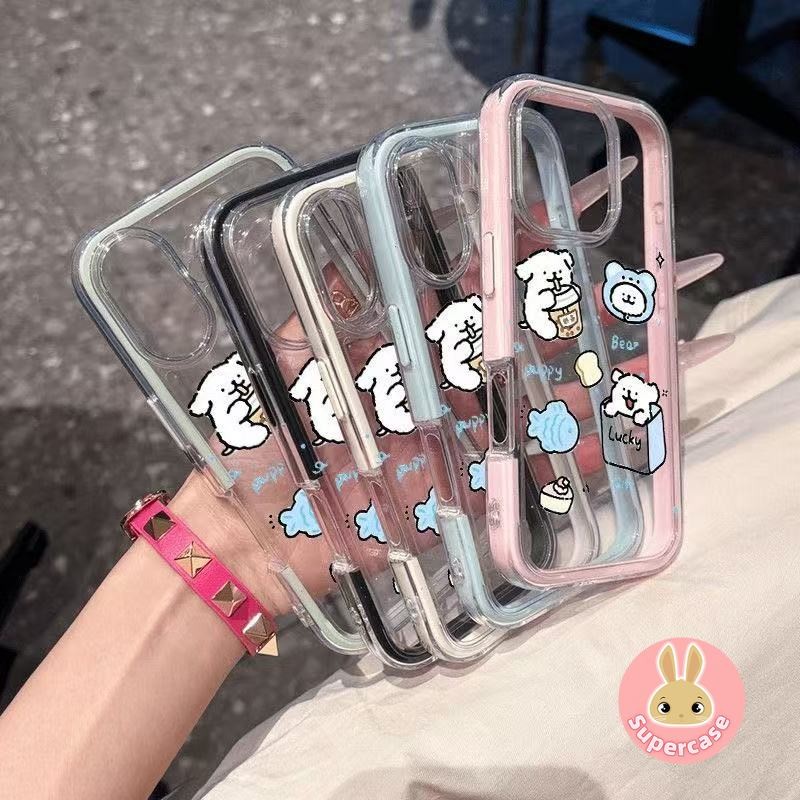 สายน่ารักลูกสุนัขเคสโทรศัพท์สําหรับVivo Y300 Y200 Y100 Pro Plus S30 Pro Mini Y75 T4 Ultra T3X T2 T1 