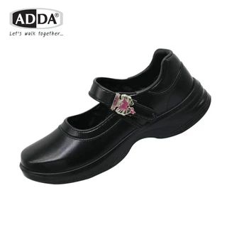 รองเท้านักเรียนหญิงสีดำ ADDA 41T01 เป็นรองเท้าที่ทำมาจากPUทำให้รู้สึกถึงความนุ่มนิ่มเบาสบายเวลาสวมใส