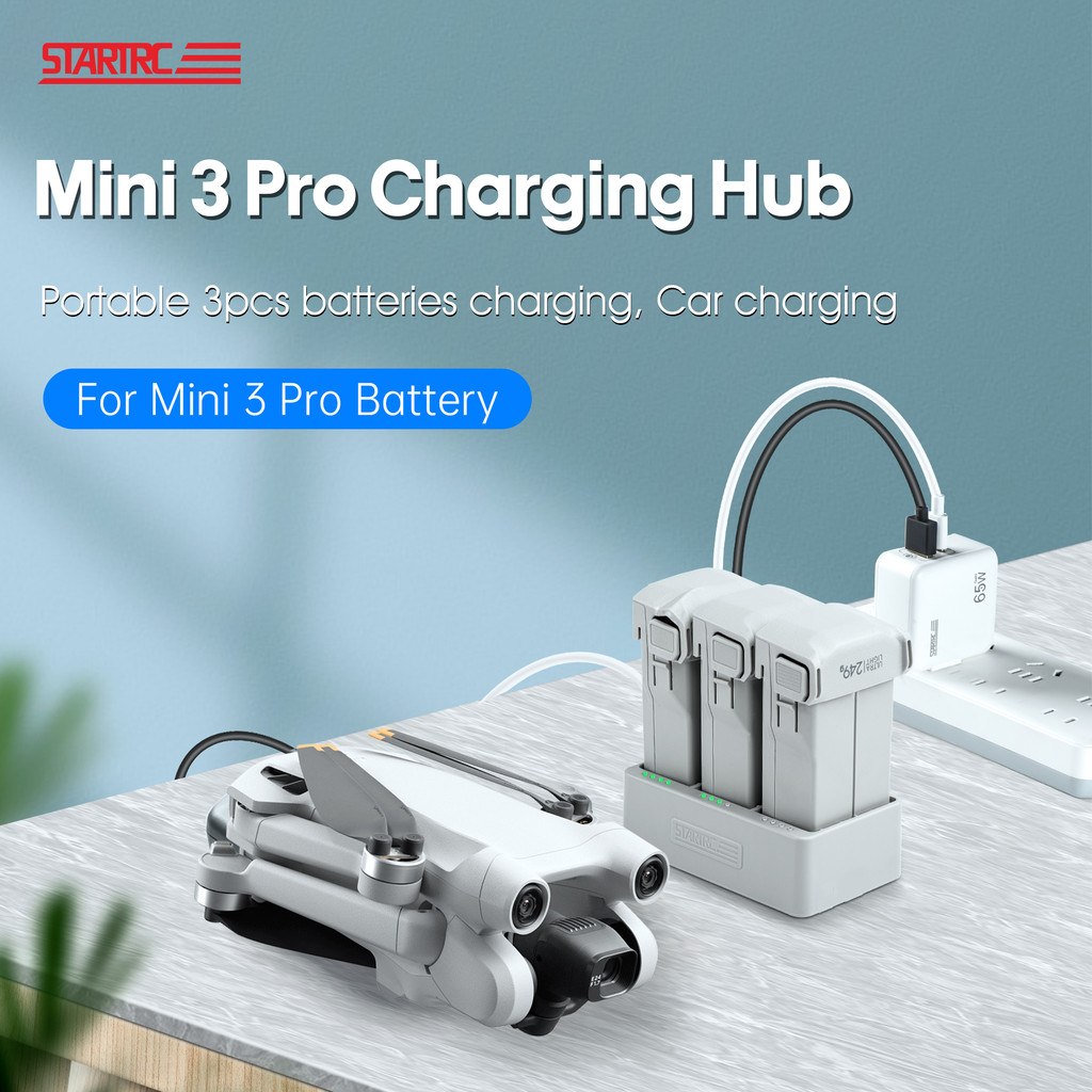 สําหรับ DJI Mini5 Pro/4 Pro/3 Pro บัตเลอร์แบตเตอรี่ DJI Drone อุปกรณ์ชาร์จแบตเตอรี่