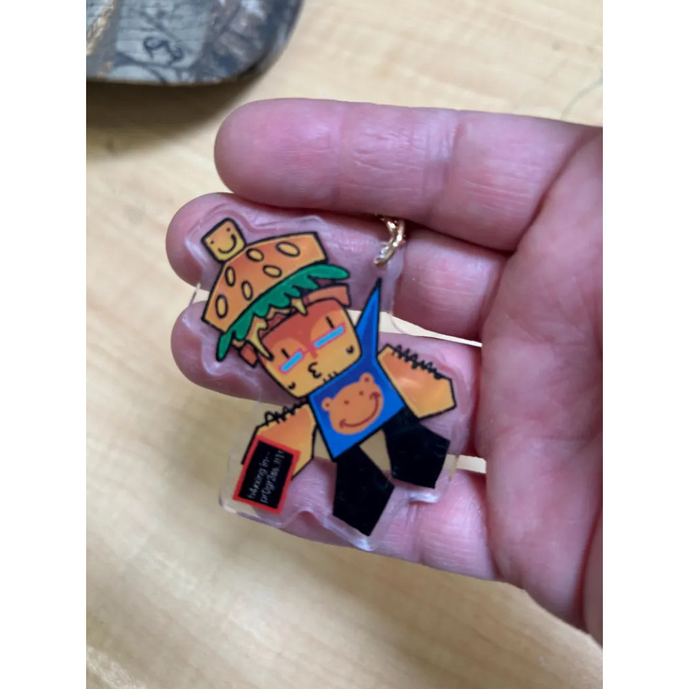 007n7 Forsaken แรงบันดาลใจ พวงกุญแจอะคริลิค เกมการ์ตูนน่ารัก จี้ตัวละคร