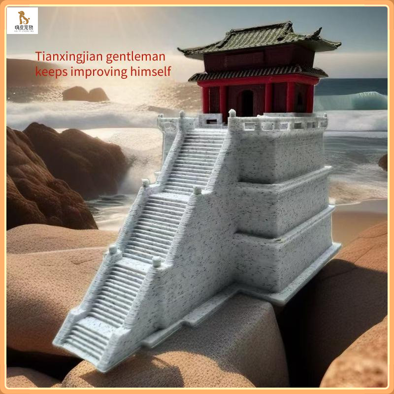 ปลาตู้จมเครื่องประดับ Fengtiantai / Micro ภูมิทัศน์บอนไซตกแต่งเครื่องประดับ / rockeries สถาปัตยกรรมโบราณ / ตกแต่งพิพิธภัณฑ์สัตว์น้ำ / ปลาตู้ปั้น / ตกแต่งตู้ปลา