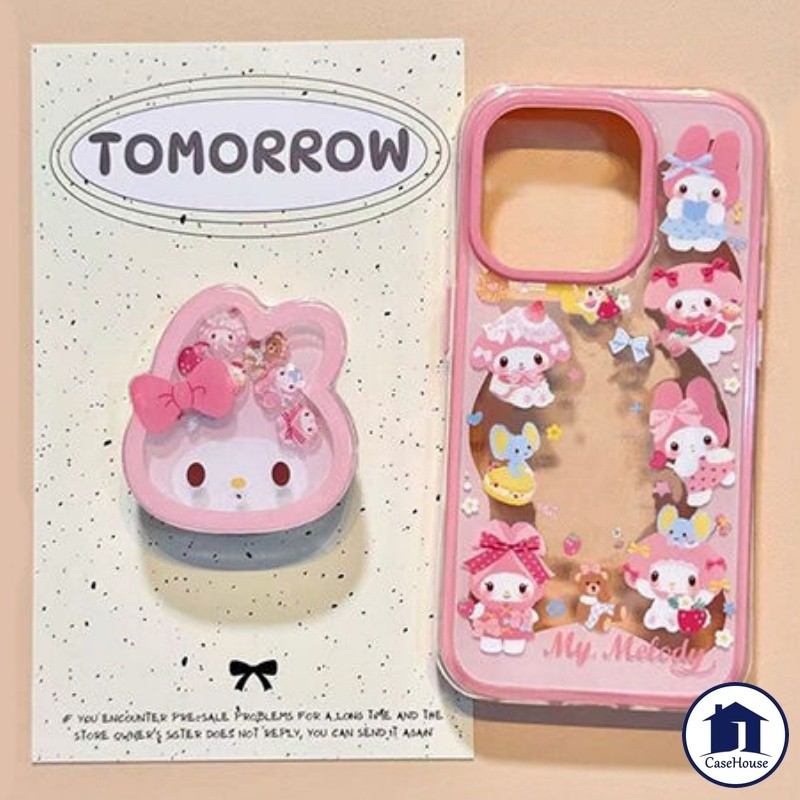 เคสไอโฟน11 หวานน่ารักเมโลดี้ของฉันนุ่ม สำหรับ IPhone 11 13 16 15 14 12 Pro Max XR 7Plus X XS Max 7 8 14 16 Plus
