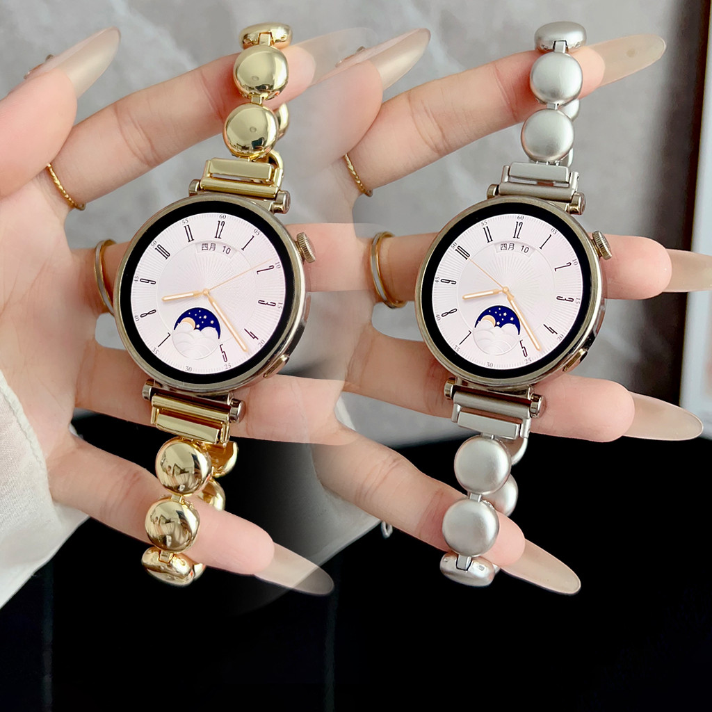 สายคล้องคอโลหะสําหรับ Amazfit Bip 5 6 3 US Stratos 3 Pace สมาร์ทนาฬิกาสร้อยข้อมือสแตนเลสสําหรับ Amaz