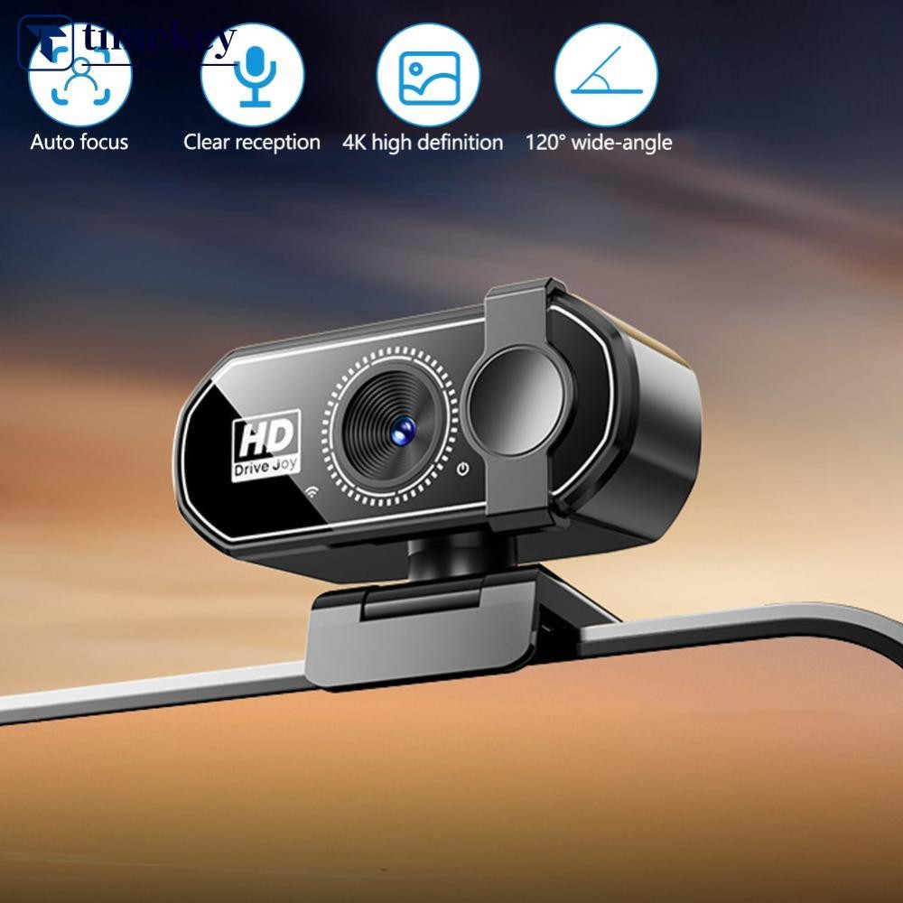 TME ปลั๊ก USB & Play 1080P/2K/4K HD Webcam สําหรับแล็ปท็อปและเดสก์ท็อปกล้องสตรีมมิ่งโฟกัสอัตโนมัติสํ