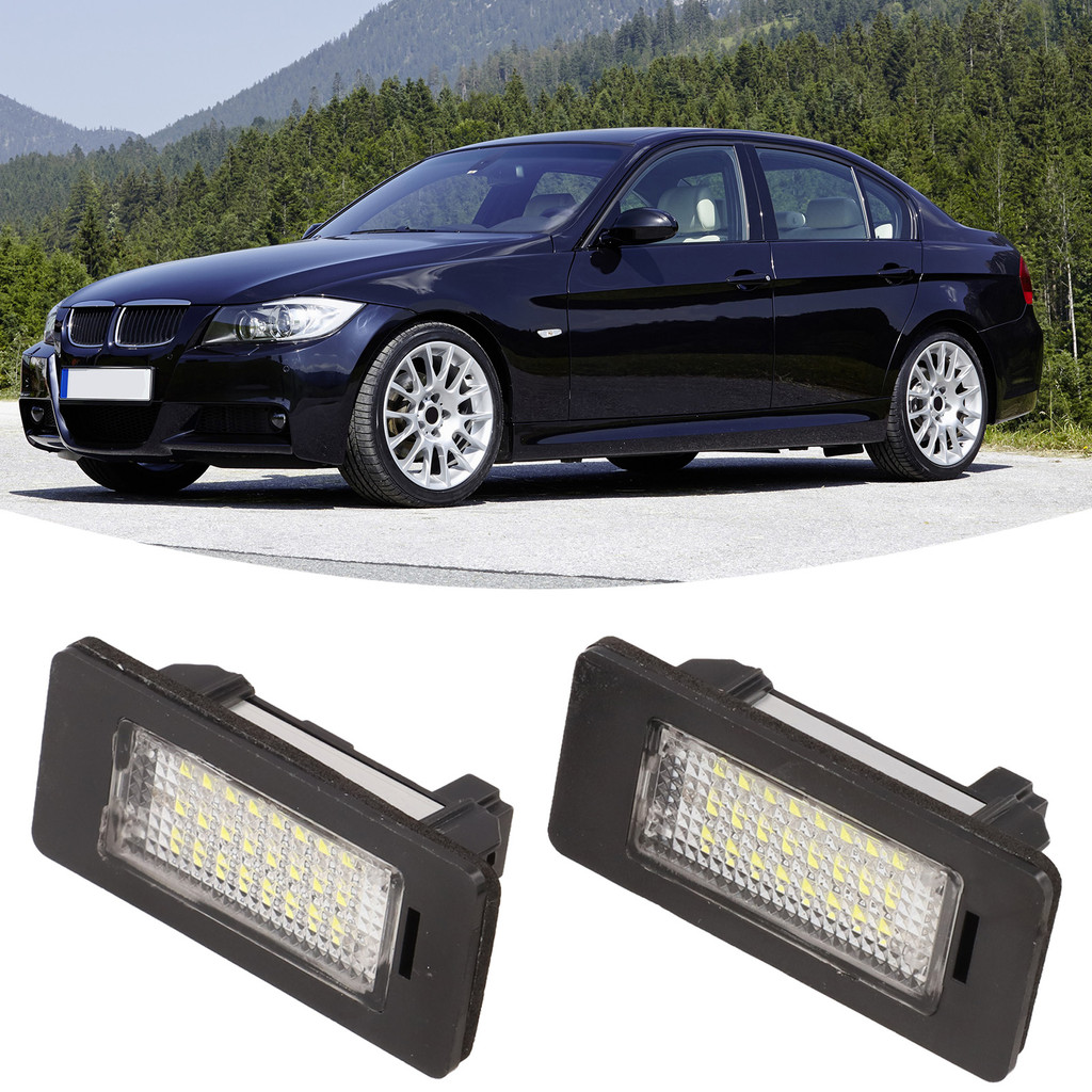 ไฟหมายเลขป้ายทะเบียนความสว่างสูง E60 E61 E93 ไม่มีข้อผิดพลาดคุณภาพสูง