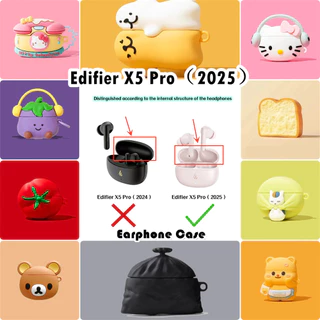 READY STOCK!นําไปใช้กับ Edifier X5 Pro（2025） เคส Case เคสหูฟัง การ์ตูนสร้างสรรค์ ซิลิโคนนุ่ม เคส เคสหูฟัง NO.2